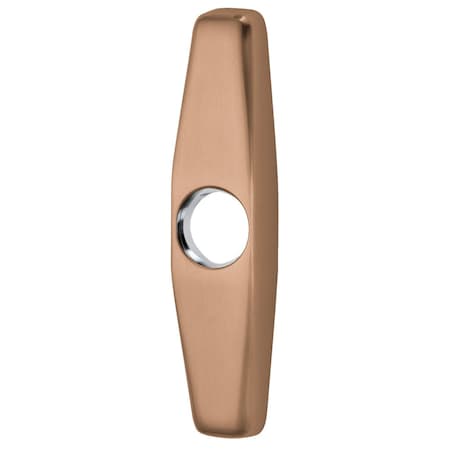 Von Duprin Night Latch Trim, Less Pull, Satin Bronze Clear Coated Finish 388NL US10